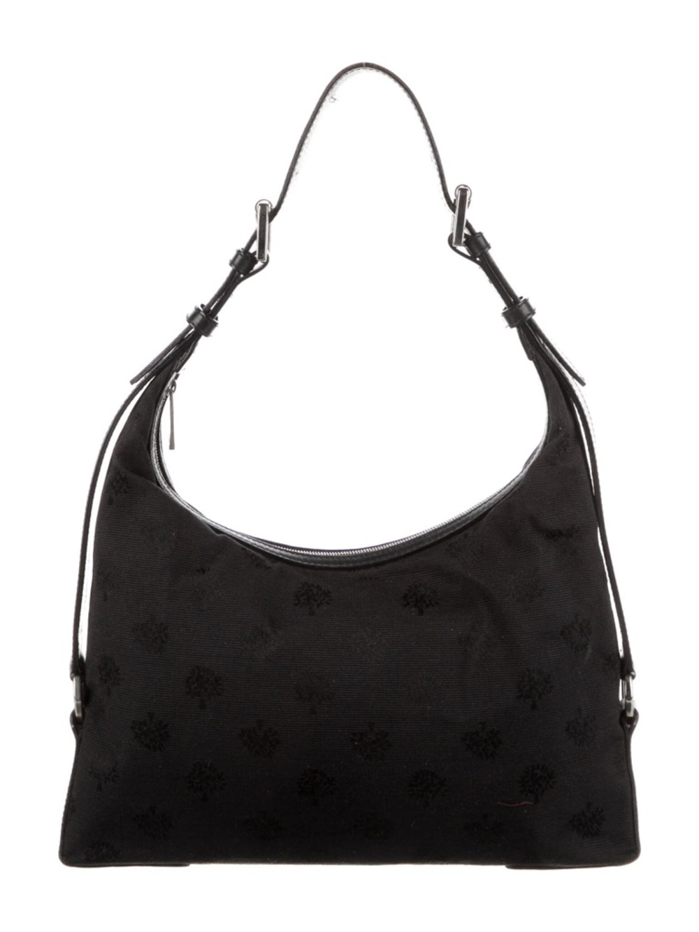 Mulberry Classic Black Shoulder Hobo Bag size medium